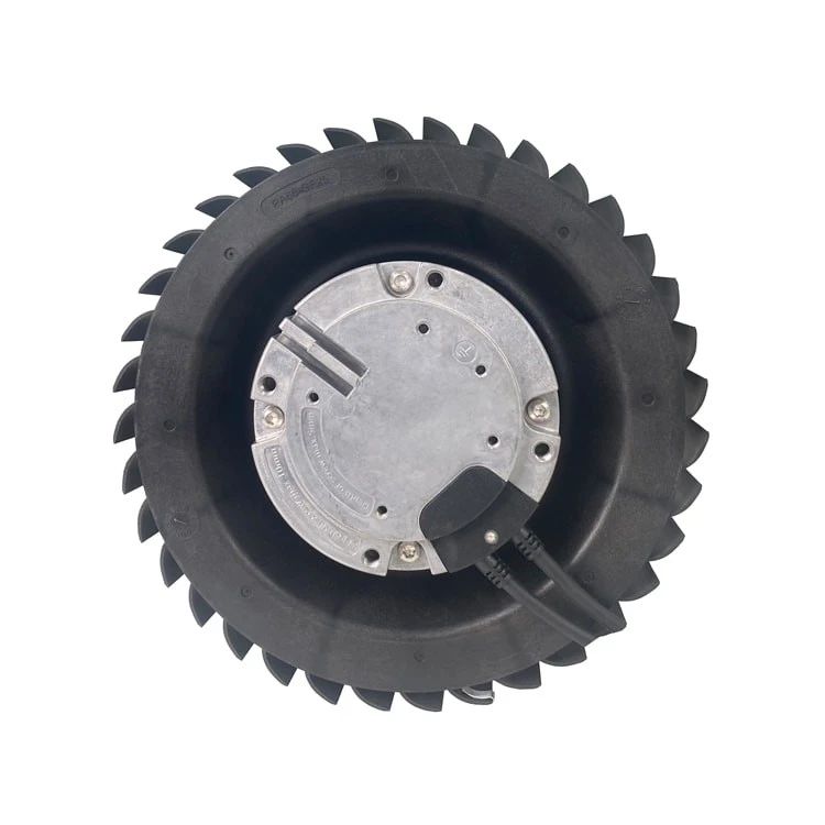 160mm Motor 0-10v Plastic EC Forward Curved Impeller Centrifugal Fan factory