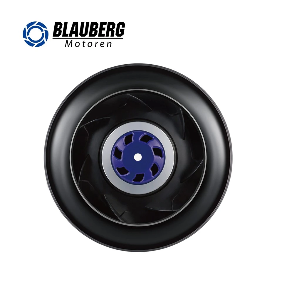 225mm EC Backward Industrial Cooling Fans For Air Conditioner