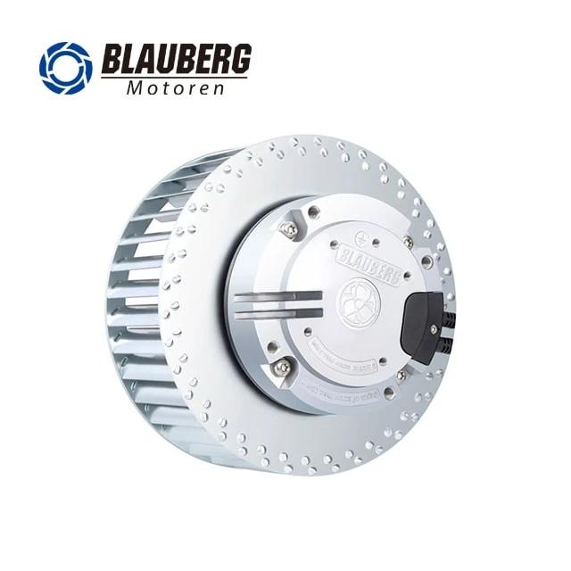 250mm 310V Curve Backward Impeller DC Centrifugal Fan For AHU factory