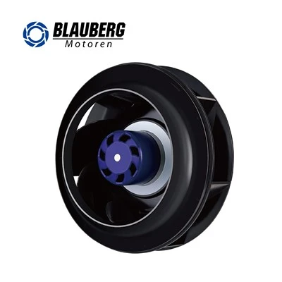 225mm Hvac Silent EC Bakoverbuet Sentrifugalvifte 115v